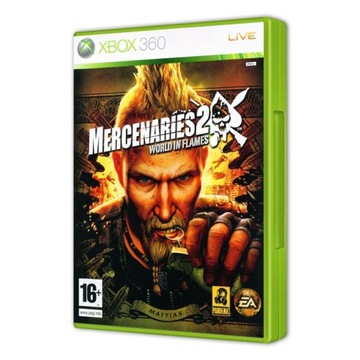 MERCENARIES 2 WORLD IN FLAMES XBOX360