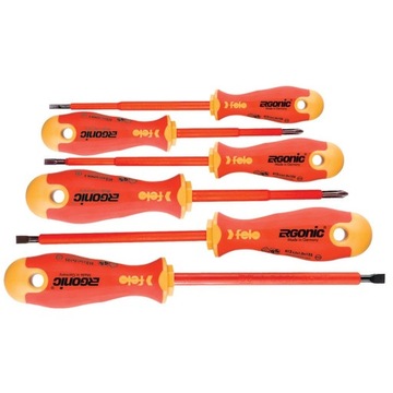 ZESTAW WKRĘTAKÓW IZOLOWANY ERGONIC FELO 6 szt