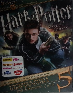 HARRY POTTER I ZAKON FENIKSA kolekcjonerskie 3DVD