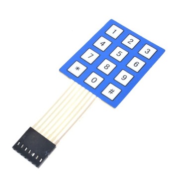 Klawiatura membranowa 12 klawiszy 3x4 ARDUINO FV