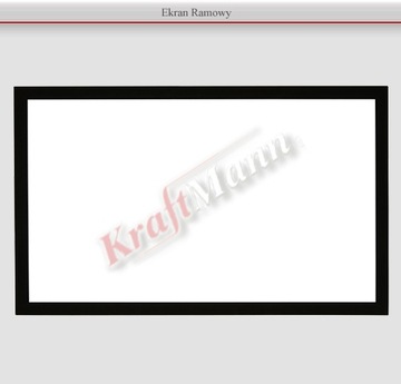 Рамочный проекционный экран 330 см, 16:9 WhiteFlexHD