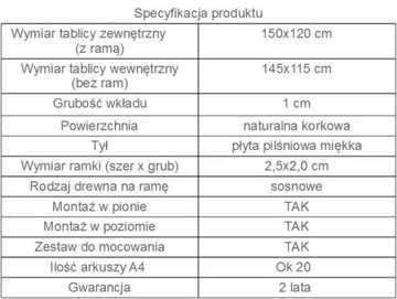 Пробковая доска 150х120 см, 120х150, отличное качество!