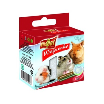 VITAPOL Kostka wapienna naturalna gryzoń 40g 1056