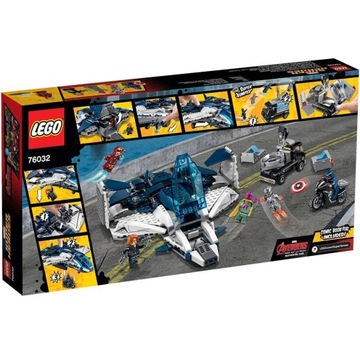 LEGO AVENGERS 76032 ЖЕЛЕЗНЫЙ ЧЕЛОВЕК ПОГОЙКА КВИНДЖЕТА