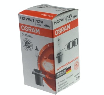 Лампа H27W/1 OSRAM ORIGINAL PG13 12В 27Вт