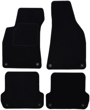 Audi A4 B6 B7 2001-2008r Dywaniki welurowe Premium