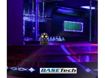 LED DISCO MULTICOLOR DISCO BALL, ПИТАНИЕ ОТ 3-х АККУМУЛЯТОРОВ АА BASETECH GERMANY