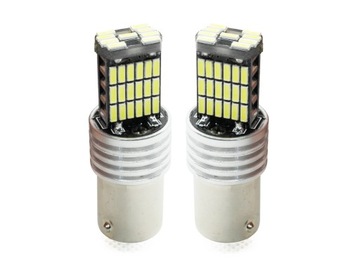 P21W Żarówka 45 LED 4014 R5W Ba15S BIAŁA ZIMNA