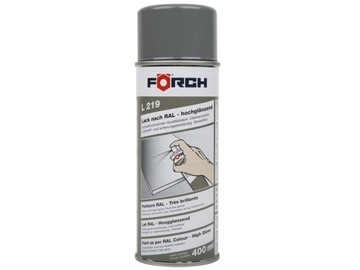 FORCH L219 RAL 7037 POŁYSK spray 400ml WYS. JAKOŚĆ