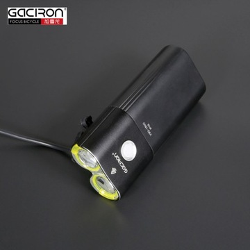 Велосипедный фонарь GACIRON V9D-1600 2x Cree XML-2 USB