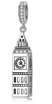 CHARMS ZAWIESZKA pandory BIG BEN LONDYN LONDON