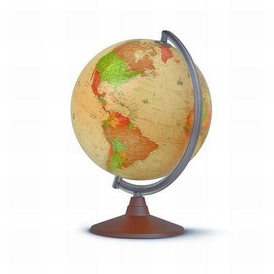 Marco Polo globus podświetlany stylizowany