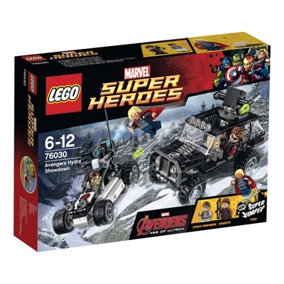 Klocki LEGO Marvel 76030 Avengersi pogoń za Hydrą