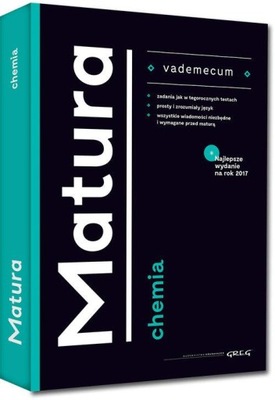 Matura GREG chemia Vademecum repetytorium