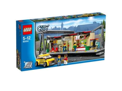 Klocki LEGO City Zestaw Dworzec kolejowy Taxi 60050