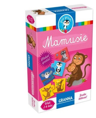 Gra MAMUSIE edukacyjna dla 2-latka Granna
