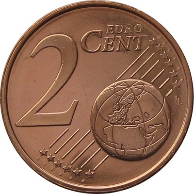 GRECJA 2 euro cent 2006 z rolki menniczej