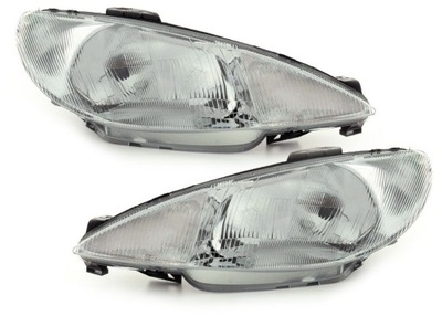 GRILLES FEUX AVANT PEUGEOT 206 2 PC. DEPO - milautoparts-fr.ukrlive.com