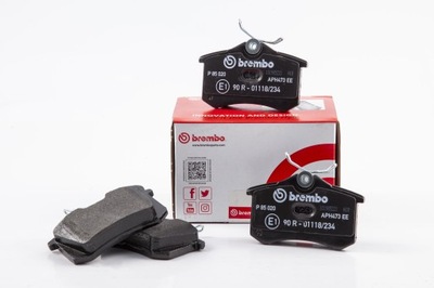 PADS BREMBO REAR - MERCEDES CLASS C W204 - milautoparts-fr.ukrlive.com