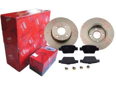 DISQUES + SABOTS DE FREIN DTE TRW ARRIÈRE ALFA ROMEO MITO - milautoparts-fr.ukrlive.com