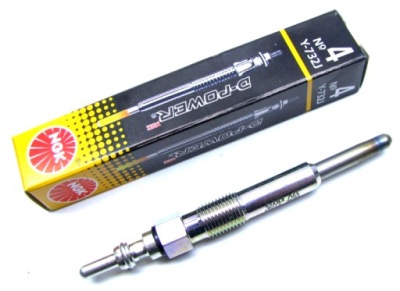 Свічка розжарювання ngk 5605 d-power 4 фото №1