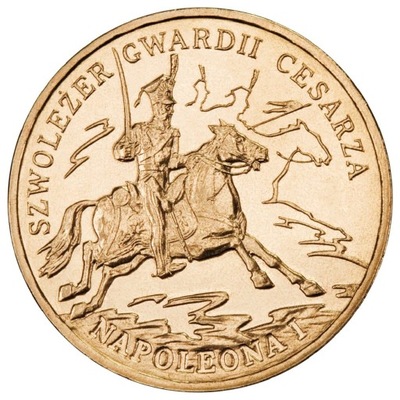 Moneta 2 zł Szwoleżer Napoleona