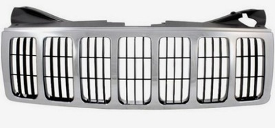 GRILLE DEFLECTOR RADIATOR GRILLE JEEP GRAND CHEROKEE 05- CHROME - milautoparts-fr.ukrlive.com