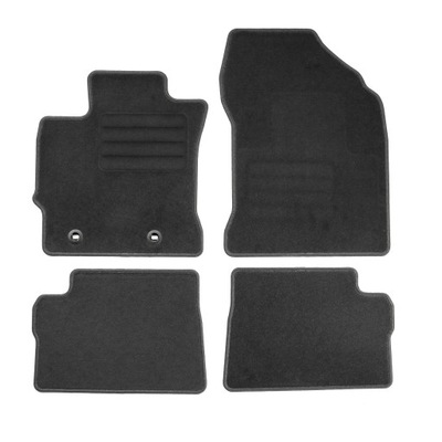 TOYOTA AURIS II 2012- MATS GRAPHITE CARMAT - milautoparts-fr.ukrlive.com