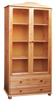 WITRYNA DREWNIANA SOSNOWA II 2D/2S PRODUCENT MEBLI