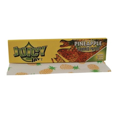 Bibuła Juicy Jays Pineapple KS Slim Ananasowa ocb