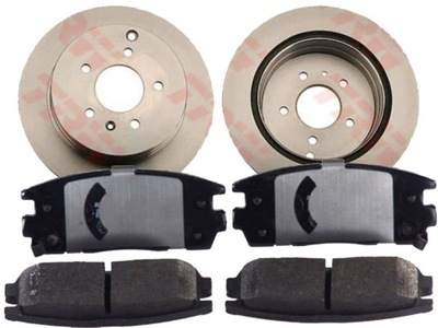 DISCS + PADS TRW REAR CHEVROLET CAPTIVA 303MM - milautoparts-fr.ukrlive.com