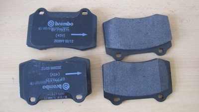 Гальмівні колодки гальмівні задня jaguar xj8 xjr brembo фото №1