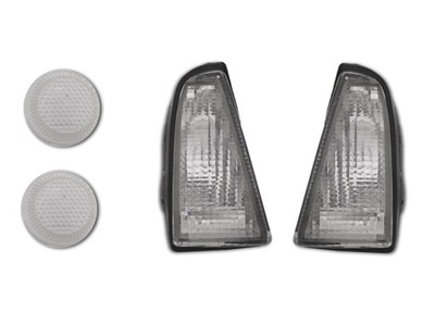 DIRECTION INDICATOR BLINKER SET FIAT CINQUECENTO CC WHITE - milautoparts-fr.ukrlive.com