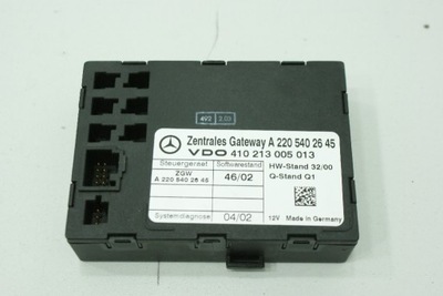 BLOC DE CONTRÔLE GATEWAY A2205402645 MERCEDES CL W215 - milautoparts-fr.ukrlive.com