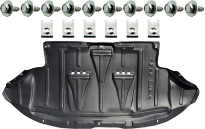 AUDI A6 C5 PROTECTION ENGINE 1997-2004 CLAMPS HDPE - milautoparts-fr.ukrlive.com