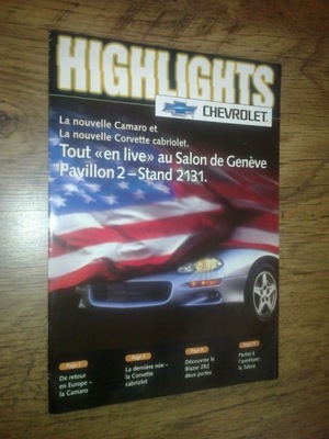 CHEVROLET Highlights - Prospekt