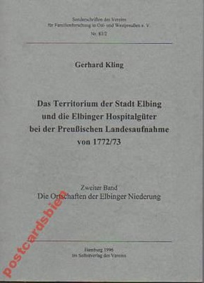 20434 Das Territorium der Stadt Elbing und die El