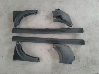 Kia rio iv 2012 2015 3d защита молдинг порог порог фото №1