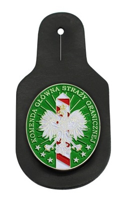 Komenda Główna STRAŻY GRANICZNEJ - odznaka mundur