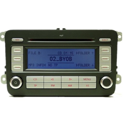 RADIO RCD300 MP3 GOLF V PASSAT CC TIGUAN SCIROCCO  