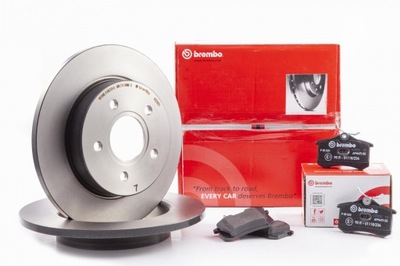 DISQUES SABOTS DE FREIN BREMBO ARRIÈRE VOLVO XC70 I - milautoparts-fr.ukrlive.com