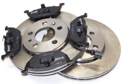 DISQUES + SABOTS DE FREIN AVANT + ARRIÈRE VW GOLF IV 97-05 280MM - milautoparts-fr.ukrlive.com