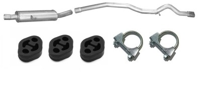 Mercedes b200 w245 2.0cdi 2005-2007 гасник + труба фото №1