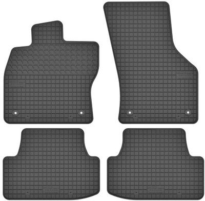 VW VOLKSWAGEN GOLF VII 7 MATS RUBBER PLUNGERS FOR AUTO BLACK ON WYMIAR - milautoparts-fr.ukrlive.com