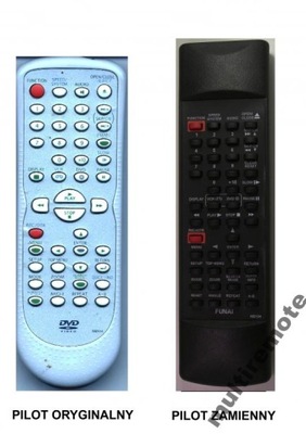 PILOT ZAMIENNIK DO FUNAI DVD i VCR NB 104 ! ! !
