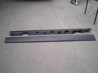 Накладки пороговые пороги bmw 3 e46 e 46 compact фото №1