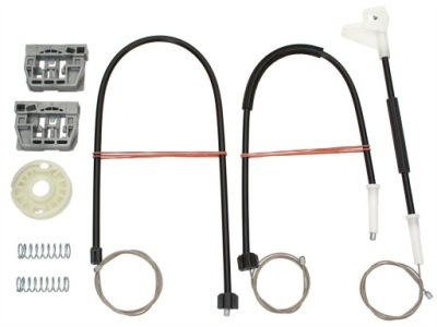 Механізм скло перед лівий vw caddy iii 2003- фото №1