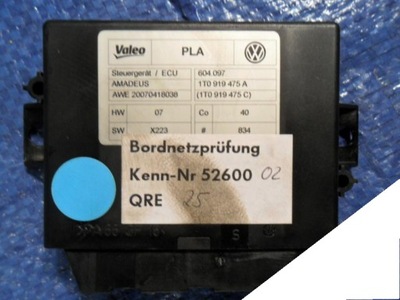 VW PASSAT CC B6 MODULE RADAR DE RECUL 1T0919475A - milautoparts-fr.ukrlive.com