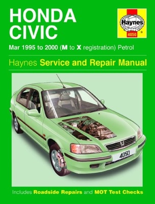 INSTRUKCJA NAPRAW HAYNES HONDA CIVIC 1995-2000 BENZYNA J.ANGIELSKI