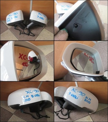 Дзеркало ліва volvo xc90 15r фото №1